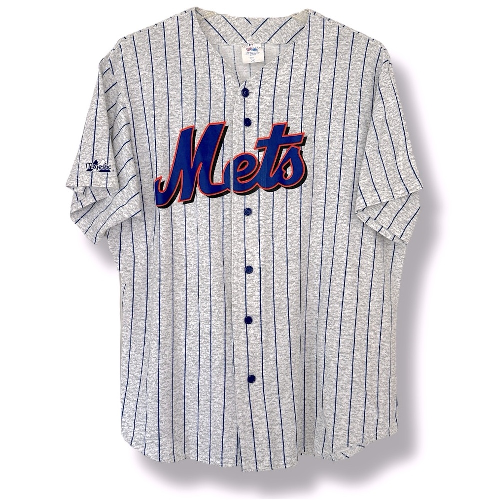 Vintage NY Mets Jersey MLB Baseball Majestic Unisex